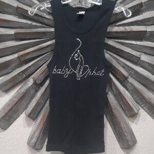 Baby Phat Black Tank Top